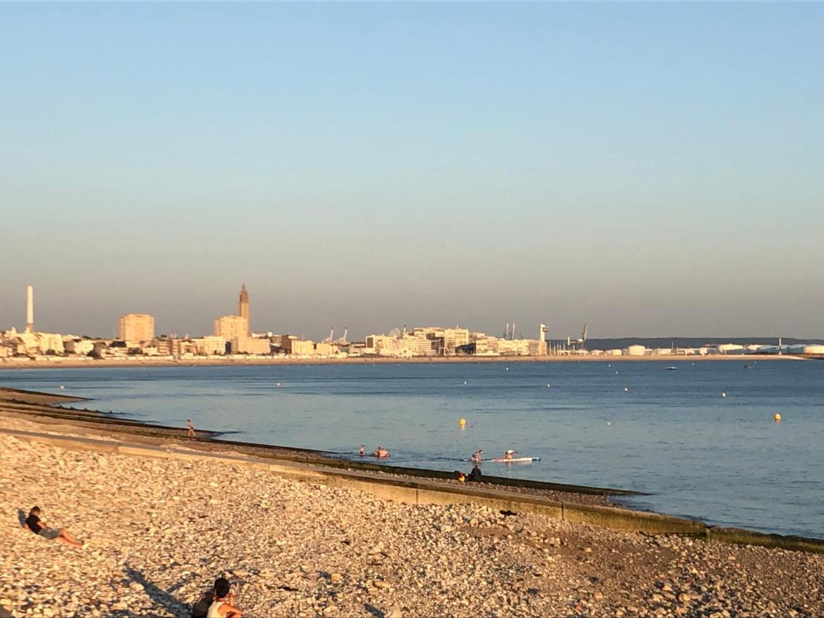 Vue Mer Plage 60M2 - 4Pers - Garage Privatif Le Havre Luaran gambar
